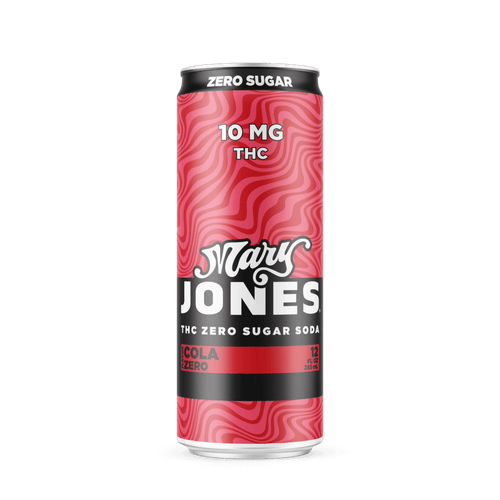 Mary Jones Zero Cola — 10mg Hemp THC Soda
