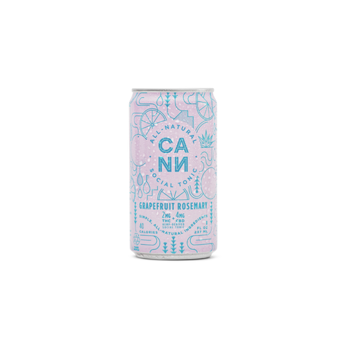 Cann Social Tonic 2mg THC 8oz can