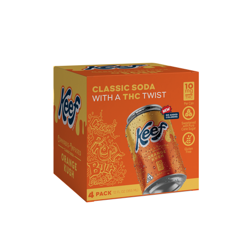 Keef Classic Soda Orange Kush 4-pack
