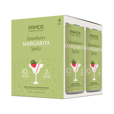 Pamos Strawberry Margarita 10mg Review — The Canned Cocktail to Beat