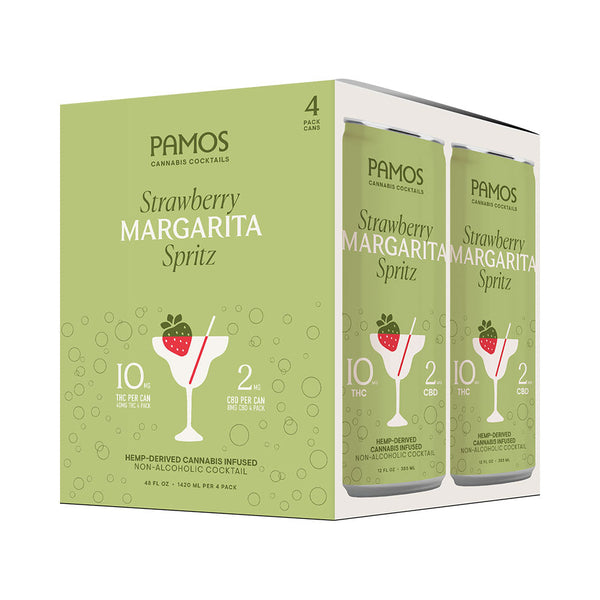 Pamos Strawberry Margarita 10mg Review — The Canned Cocktail to Beat