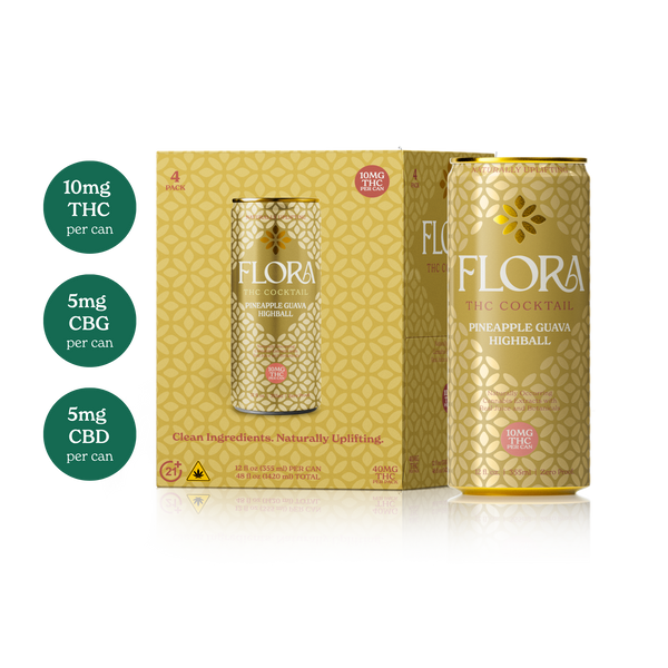 FLORA Pineapple Guava 10mg Cocktail Review — Premium &amp; Tropical