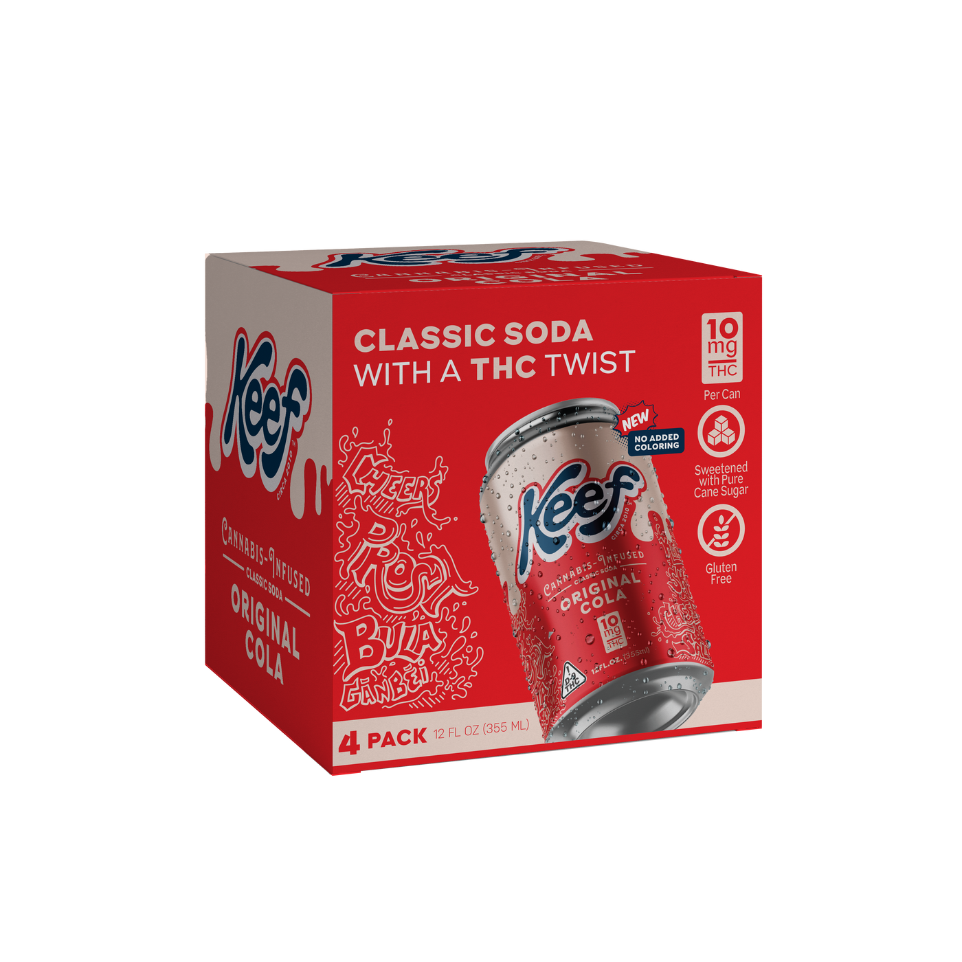Keef Classic Soda Original Cola 10mg