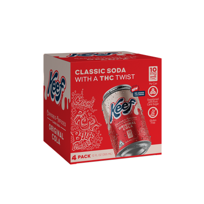 Keef Classic Soda Original Cola 10mg Review — Dependable &amp; Familiar