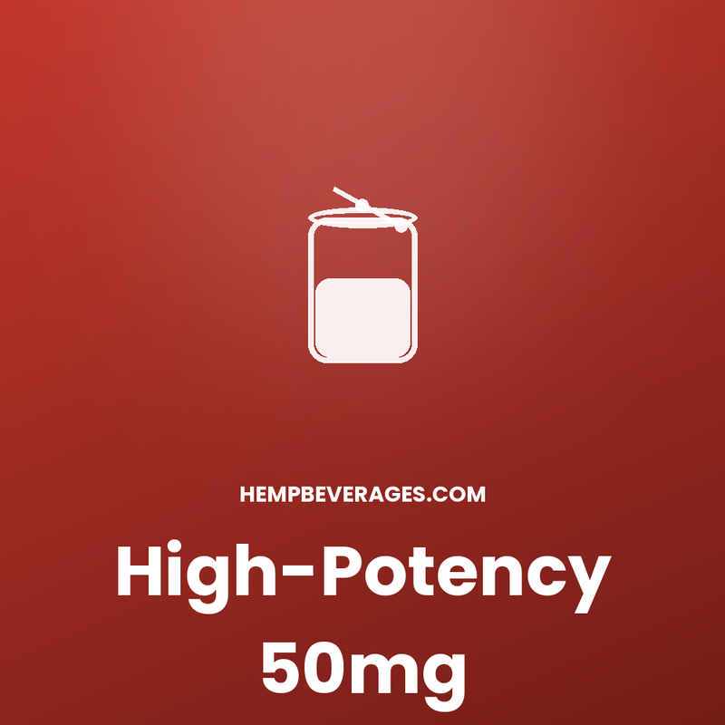 Bebidas de THC de alta potencia (50mg)