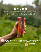 Brez Elevate can held in hand