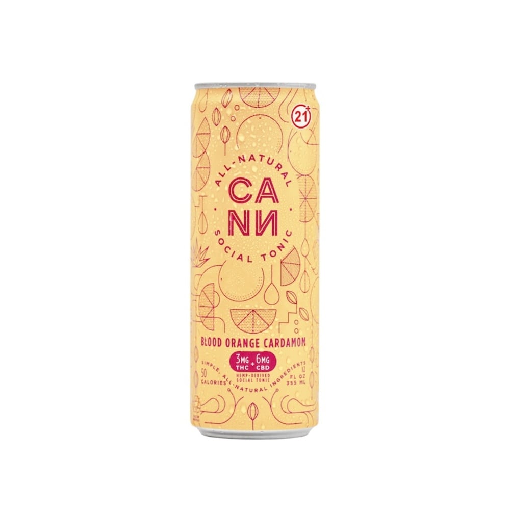 Cann Lo Boy Blood Orange Cardamom 3mg THC 6mg CBD 12oz can