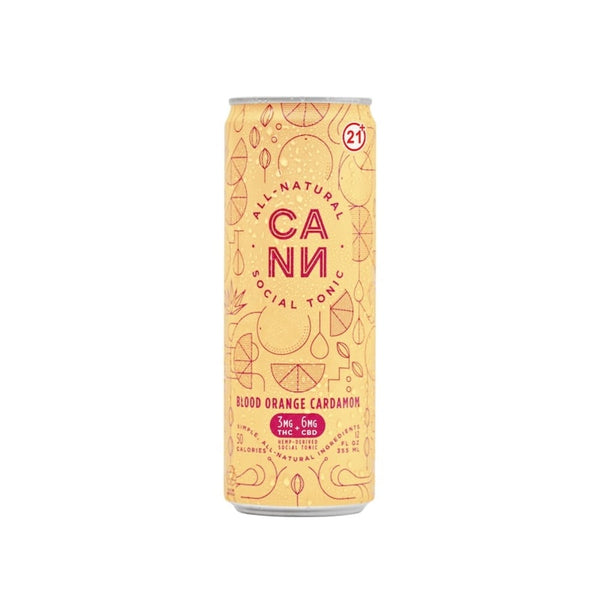 Cann Lo Boy Blood Orange Cardamom 3mg THC 6mg CBD 12oz can