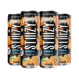 STIIIZY Orange THC Soda 4-pack, 12 oz cans with 10mg hemp-derived Delta-9 THC