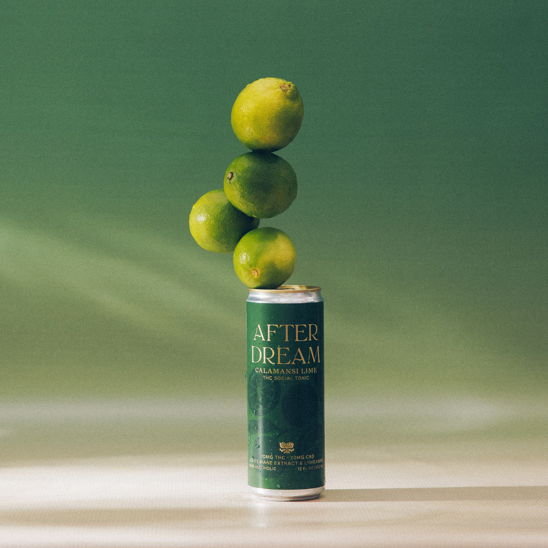 Afterdream Calamansi Lime hemp THC tonic