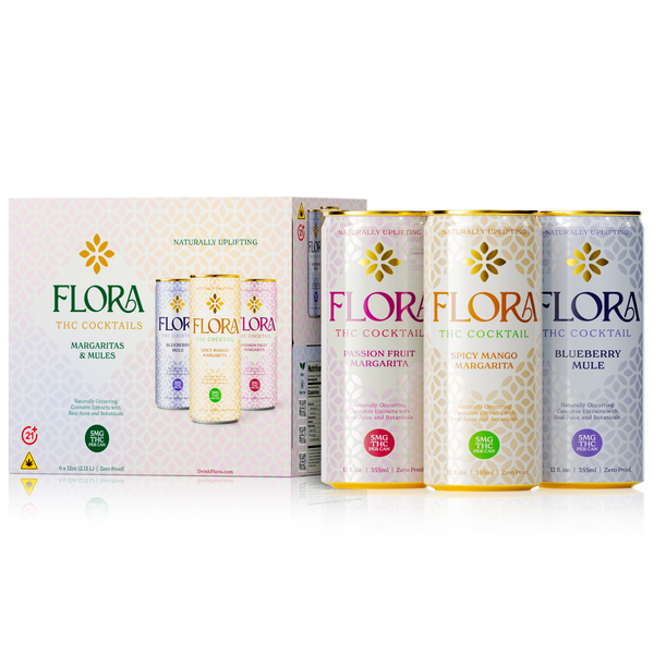 FLORA 5mg Variety 6-pack