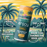 Enjoy Hemp 10mg THC + 5mg CBN Chill Seltzer — Lemon