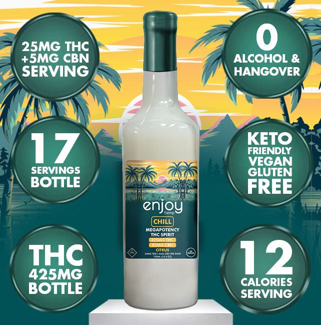Enjoy Hemp Chill Spirit — Citrus (30mg)