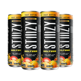 STIIIZY Mango Tango THC Seltzer 4-pack, 12 oz cans with 5mg hemp-derived Delta-9 THC