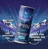 Enjoy Hemp 10mg THC + 10mg CBN Sleep Seltzer — Mango Passionfruit