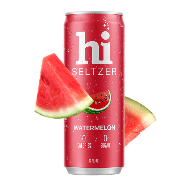 hi Seltzer Watermelon — 5mg Hemp THC Seltzer