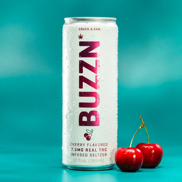 Buzzn Cherry THC Seltzer