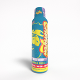 Cheech & Chong Legends Indica THC Shot 2 oz bottle on a dark background, 10mg THC