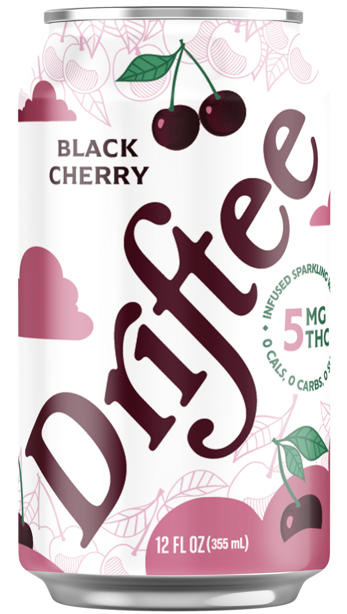 Driftee Black Cherry — 5mg Hemp THC Seltzer