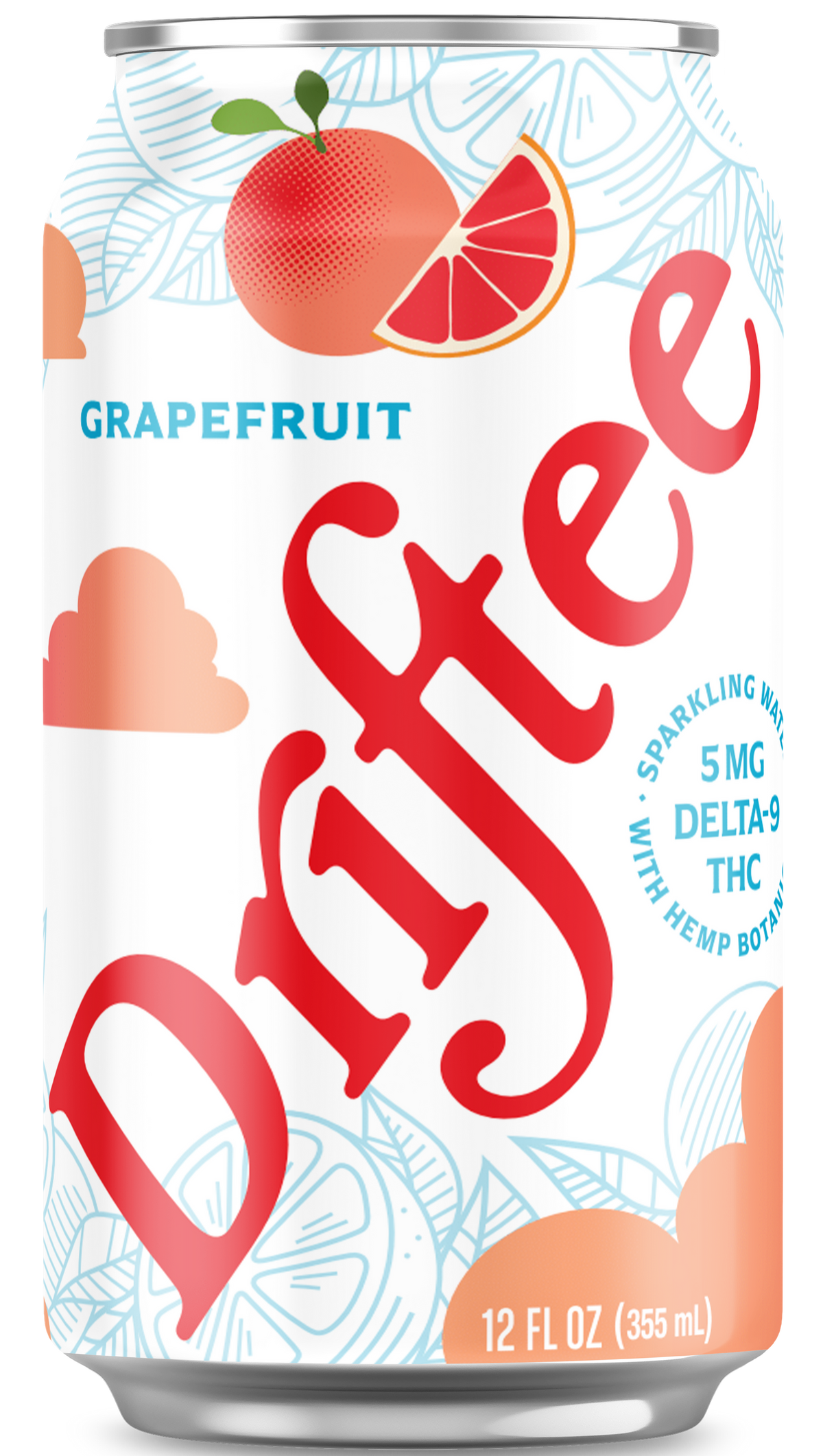 Driftee Grapefruit — 5mg Hemp THC Seltzer