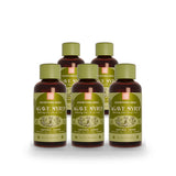 Five bottles of Hometown Hero Extra Strength Agave THC Syrup, 360mg each