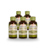 Five bottles of Hometown Hero Original Agave THC Syrup, 120mg each