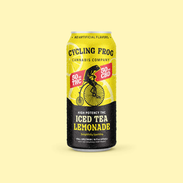 Cycling Frog Iced Tea Lemonade THC Seltzer 50mg