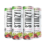 STIIIZY Strawberry Kiwi THC Seltzer 4-pack, 12 oz cans with 10mg hemp-derived Delta-9 THC