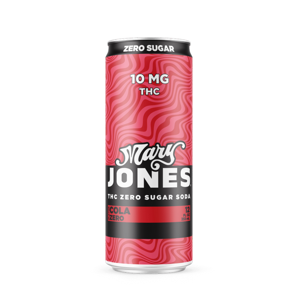 Mary Jones Zero Cola — 10mg Hemp THC Soda
