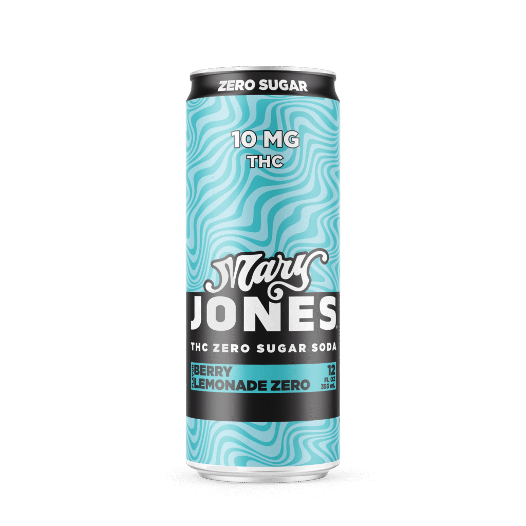 Mary Jones Berry Lemonade Zero — 10mg Hemp THC Soda