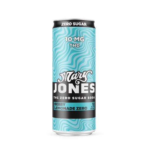 Mary Jones Berry Lemonade Zero — 10mg Hemp THC Soda