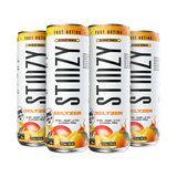 STIIIZY Mango Tango THC Seltzer 4-pack, 12 oz cans with 10mg hemp-derived Delta-9 THC