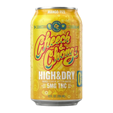 Cheech & Chong High & Dry Mango Fizz THC Seltzer 6-pack, 12 fl oz (355 mL) cans with 5mg hemp-derived Delta-9 THC