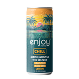 Enjoy Hemp 10mg THC Seltzer Mood Variety Pack — Medium Dose (Euphoria, Bliss, Chill)