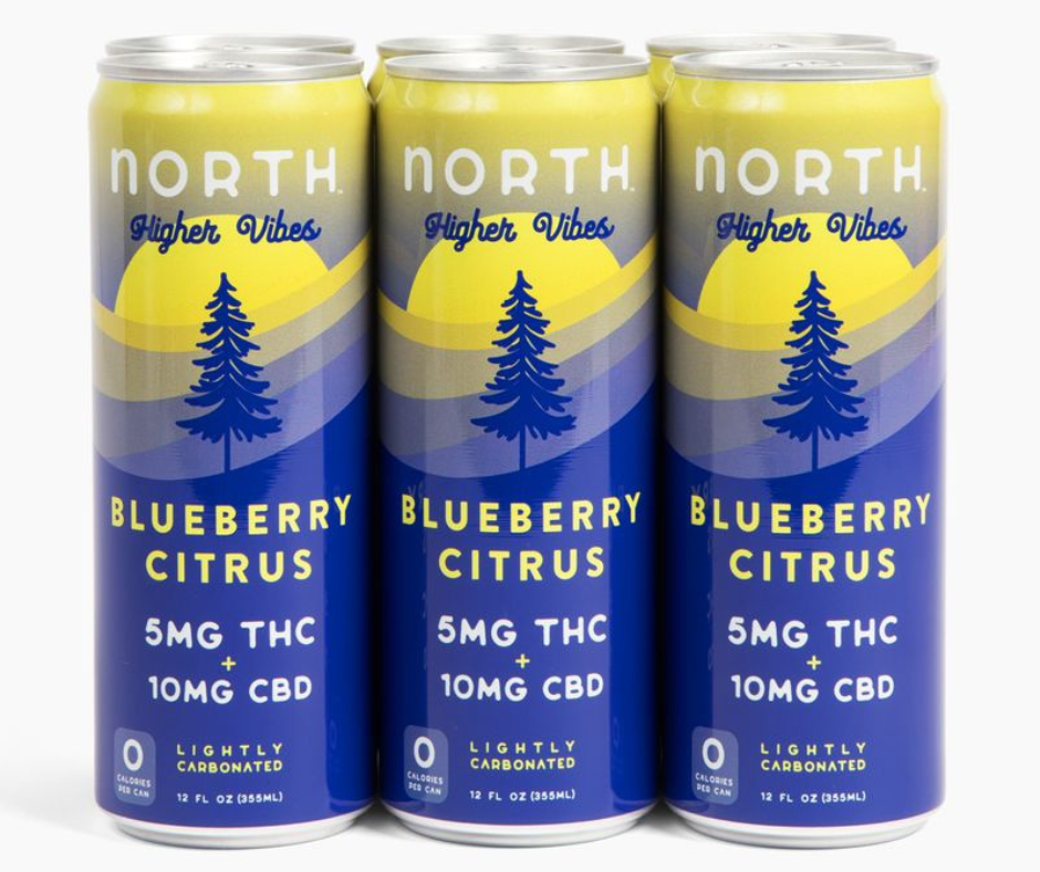 North Canna Higher Vibes Blueberry Citrus