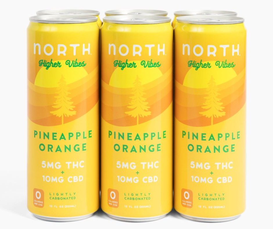 North Canna Higher Vibes Pineapple Orange