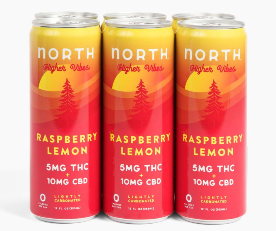 North Canna Higher Vibes Raspberry Lemon