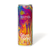 Front of the Green Monké Orange Cream THC soda can — 10mg THC + 10mg CBD