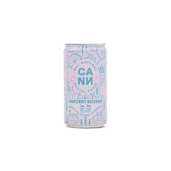 Cann Social Tonic 2mg THC 8oz can