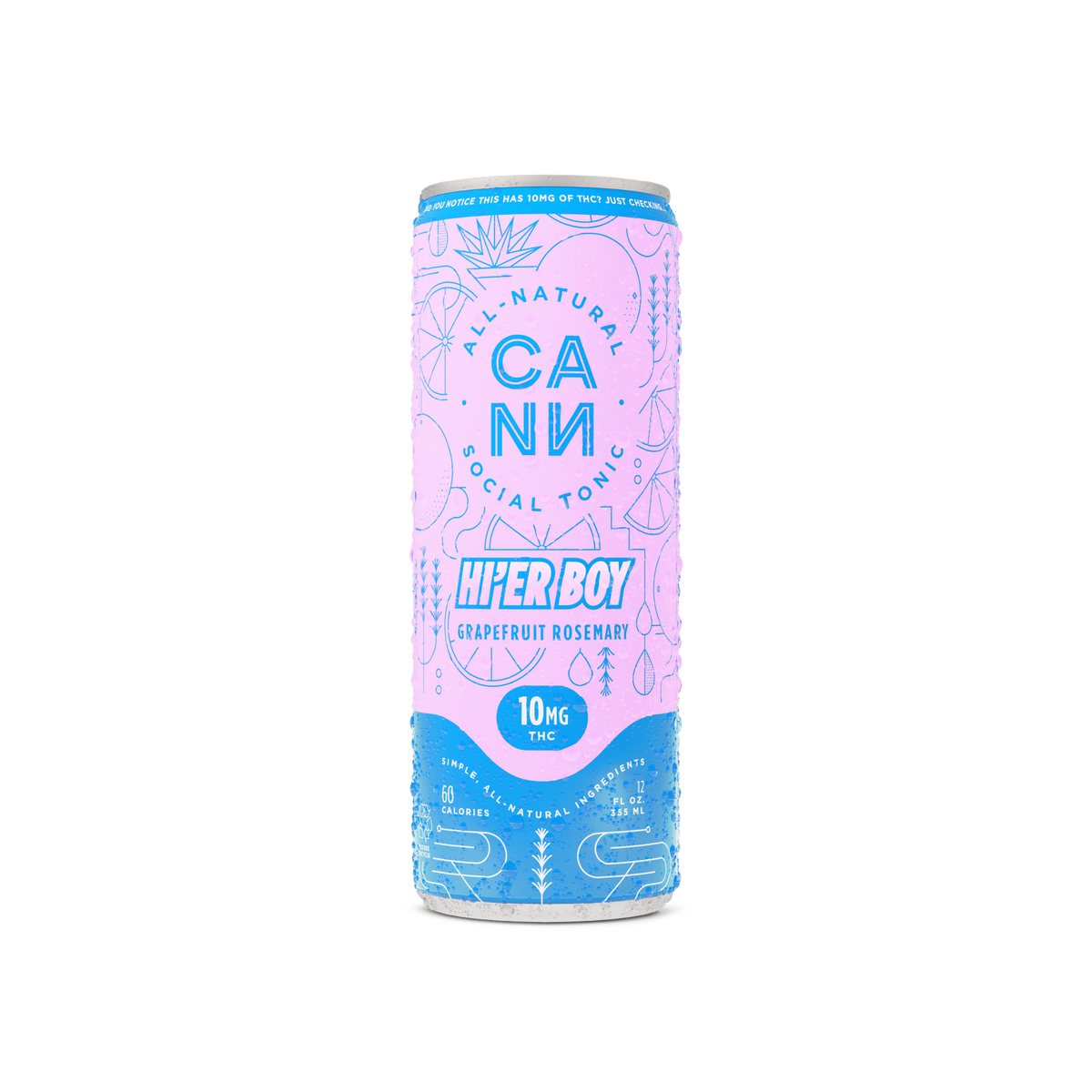 Cann HI'ER BOY 10mg THC 12oz can