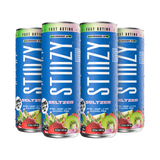 STIIIZY Strawberry Kiwi THC Seltzer 4-pack, 12 oz cans with 20mg hemp-derived Delta-9 THC