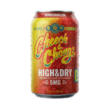Cheech & Chong High & Dry Wondermelon THC Seltzer 6-pack, 12 fl oz (355 mL) cans with 5mg hemp-derived Delta-9 THC