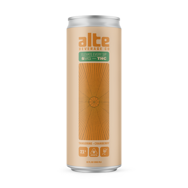 Alte Tangerine Cranberry — 5mg Hemp THC Seltzer