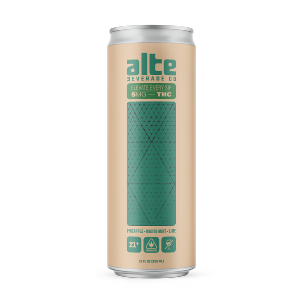 Alte Pineapple Mojito Mint Lime — 5mg Hemp THC Seltzer