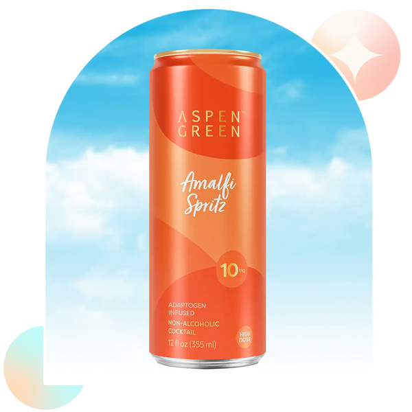 Aspen Green Amalfi Spritz — 10mg Hemp THC Cocktail
