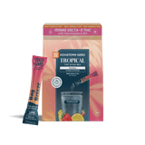 Hometown Hero Bay Breeze strawberry lemonade THC drink mix bag and packet