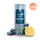 Hometown Hero Blue Drift blueberry THC lemonade 25mg can