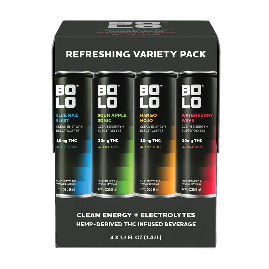 Bolo THC Drink Variety Pack (10mg)