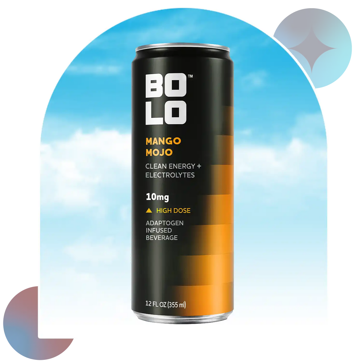 Bolo Mango Mojo — 10mg Hemp THC Seltzer