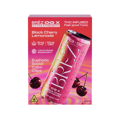 Brez OG X Black Cherry Lemonade 4-pack